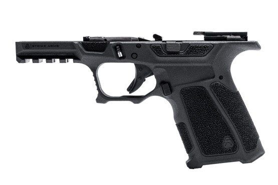 Strike Arms Pistol Compact Frame has a full Picatinny accessory rail